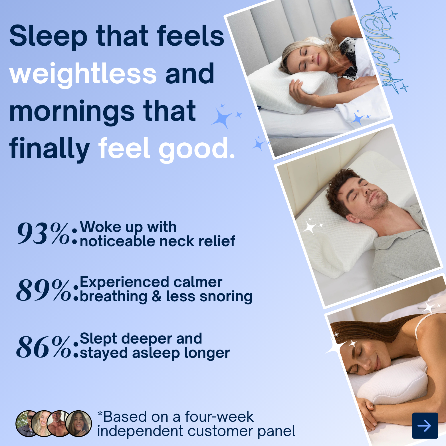 CozyRest™ Ergonomic Pillow