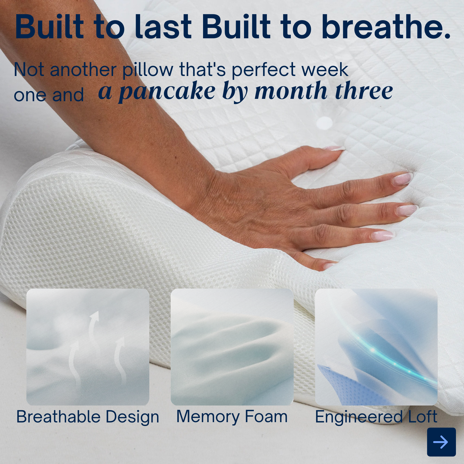 CozyRest™ Ergonomic Pillow