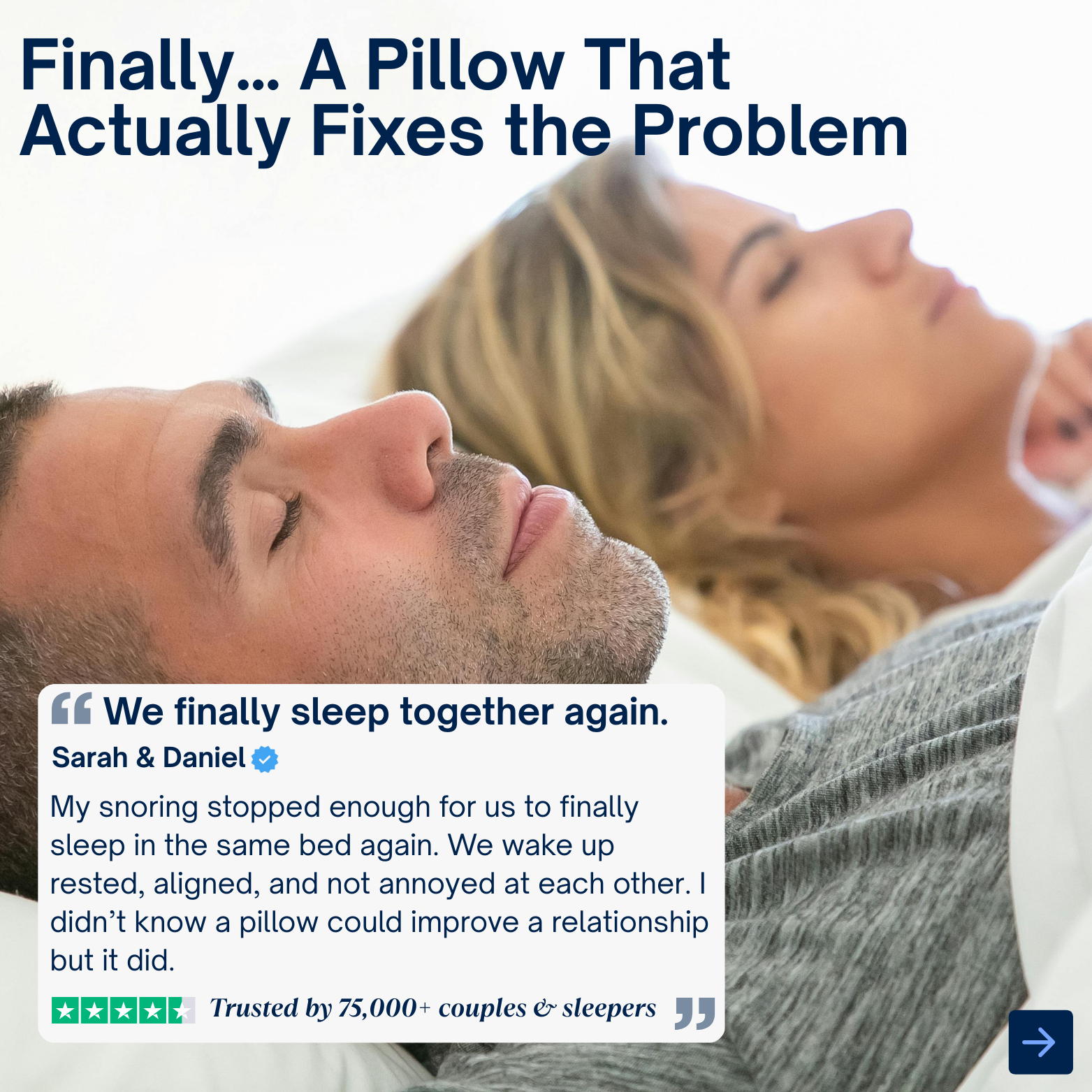 CozyRest™ Ergonomic Pillow